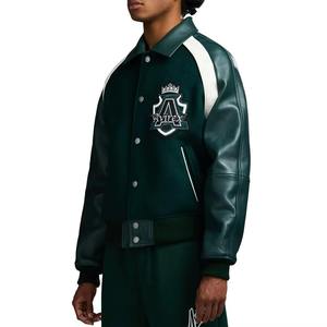 Veste en cuir Avirex personnalisée de haute qualité pour hommes, vêtements d'hiver, vestes universitaires en cuir Avirex, meilleure fabrication, marque personnalisée - Product Image 5