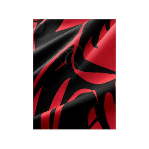 High Performance Men's MMA Shorts Black Red <b>Dragon</b> Print Quick Dry Regular Fit Martial Arts Wear - Product Image 5