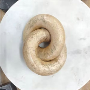 Collier en résine à maillons larges style vintage, mélange de couleurs, punk, ajouré, gros maillons ronds, longue chaîne en résine acrylique, art mural - Product Image 1