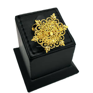 Exclusiva colección Dubai 24KT chapado en oro joyería de mujer mejor valor 6GM accesorios rellenos de oro con impresionante diseño Hea - Product Image 5