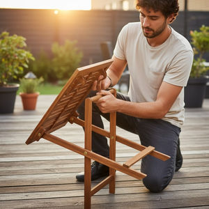 Chaises longues de style resort Asahi Collection, best-sellers du Vietnam, en acacia massif finition huile, pour patio, jardin, cour, plage, piscine - Product Image 6