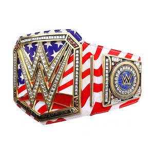 เข็มขัดแชมป์ WWE ลายธงชาติอเมริกัน ออกแบบเองได้ - Product Image 2