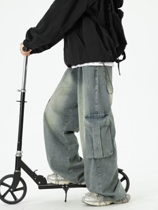 Pantalon cargo décontracté 100 % coton pour homme, séchage rapide et anti-rétrécissement, best-seller pour l'hiver, idéal pour la gym et le sport, en toile - Product Image 5