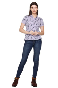 High Quality Digital Printing Moisture <b>Wicking</b> Breathable Polo <b>tshirts</b> Comfortable Womens Polo Golf t Shirts for Ladies with Oem - Product Image 3