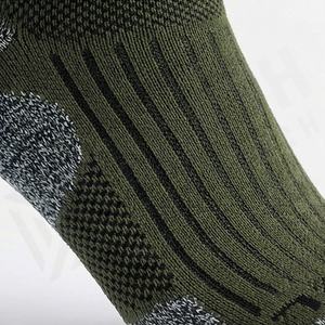 Cushioned Compression Midcrew <b>Socks</b> Unisex Breathable Performance Durable Soft Gym Workout Customized Color Fit Pairs Wear Pack - Product Image 5