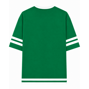 Chemise de sororité Iota Phi Lambda personnalisée, logo brodé sur le devant, couleur verte et blanche, manches courtes, pour vêtements grecs féminins - Product Image 3