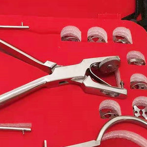 Universal Dental Rubber Dam Kit with Complete Isolation Instruments Rubber Dam <b>Frame</b> Punch <b>Clamp</b> Forceps Assorted <b>Clamps</b> - Product Image 5