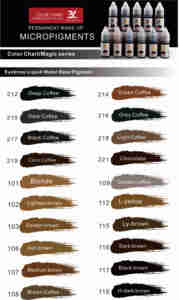 Chất lỏng nước-cơ sở thuần chay lâu dài giữ cao môi lông mày xăm sắc tố hữu cơ bán vĩnh viễn trang điểm sắc tố - Product Image 6