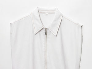 Chaleco Acolchado con Hebillas Metálicas, Cierre de Cinturón, Cuello Redondo, Transpirable, Resistente al Viento, Abrigo Casual de Invierno para Mujer - Product Image 3