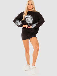 Screen Print Women's Sweatshirt Custom Graphic Polyester Cotton Casual Style Crew Neck Long <b>Sleeve</b> Pullover Streetwear Modern - Product Image 6