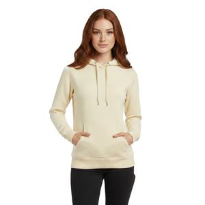 Sudaderas con Capucha Ajustadas de Gran Peso para Mujer, Ropa Urbana, Sudadera con Capucha Beige, Sudadera con Capucha Extra Grande de Felpa de Algodón de Alta Calidad - Product Image 1
