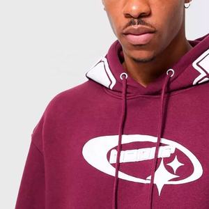 เสื้อฮู้ดผ้าฝ้ายมีสายรัดทำจากวัสดุคุณภาพดีพร้อมการพิมพ์คุณภาพเยี่ยม - Product Image 2