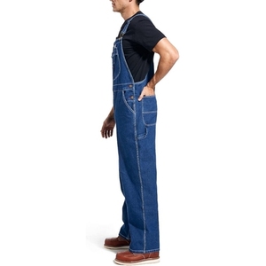 Overoles de Mezclilla para Hombre, Pantalones Cargo, Jeans Holgados y Elegantes con Múltiples Bolsillos, para Toda Temporada, 100% Algodón - Product Image 4
