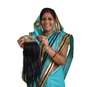 100% Virgin Cambodian Temple Hair Extensions Remy Cuticle Aligned Black Chemical Free Straight Bundles with <b>Tangle</b> Resistance - Product Image 4