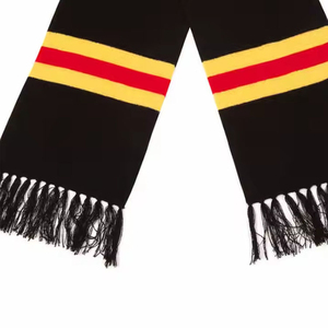 Écharpe de sport personnalisée double face tricotée pour supporters, qualité supérieure, fabricant et fournisseur OEM ODM - Product Image 5