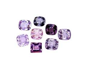 Spinelle naturelle bleu-violette, pierres précieuses de formes variées, en vrac, pour la fabrication de bijoux, bagues, pendentifs, vente en gros - Product Image 4