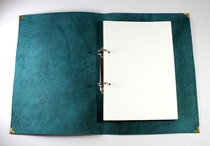 Camelon Exports Buffalo Paper A5 Presentation <b>Folder</b> with Spiral Rings for <b>Documents</b> and Paper Storage - Product Image 2