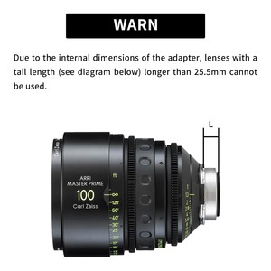 Adaptateur d'objectif PL vers RF Plein Format 1,5x Optique Multi-convertisseur Bague de Monture d'Objectif d'Appareil Photo - Product Image 5