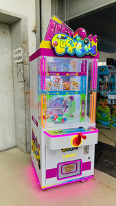 เครื่องเกมแลกตั๋วลัคกี้บอล 1 ผู้เล่น |   เกมจับลูกป๊อปคอร์นในตู้ไม้ 150W สำหรับศูนย์เกม - Product Image 3