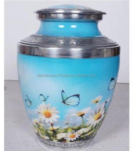 Urnas de Cremación Modernas de Metal con Diseño de Pájaro, para Cenizas Humanas, con Bolsa de Terciopelo, Acabado Elegante y Confortable - Product Image 4