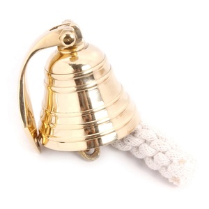 Handmade Nautical Brass <b>Ship</b> <b>Bell</b> Custom Made Nautical Brass <b>Bell</b> With Shiny Plain Polished - Product Image 1