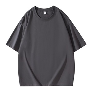 Nouveaux T-shirts décontractés pour hommes en coton tricoté 100 % respirant à manches courtes, idéaux pour la course et l'entraînement en extérieur (vente en gros) - Product Image 3