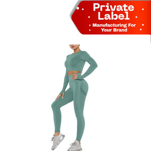 Custom Care Label Yoga <b>Sets</b> High End Brand Fitness Apparel OEM OEM Private Label Sportswear Yoga <b>Sets</b> <b>Tie</b>-<b>Dye</b> Seamless Workout - Product Image 1