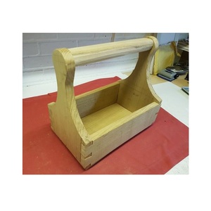 Handcrafted Sustainable Durable Wooden <b>Caddy</b> Organizer for Farmhouse <b>Kitchen</b> Bathroom Vanity Coffee Station Storage - Product Image 6