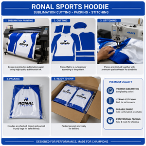 เสื้อฮู้ดดี้โอเวอร์ไซส์ผ้าฟลีซคอตตอน 100% คุณภาพสูง 500 GSM พิมพ์ลายโลโก้ตามสั่ง สไตล์สตรีทแวร์ สำหรับผู้ชาย - Product Image 5
