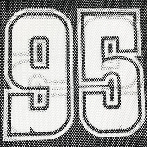 Maillot de football américain rétro respirant, unisexe, en maille oversize, col en V, bretelles réglables, anti-rétrécissement, 100% - Product Image 5