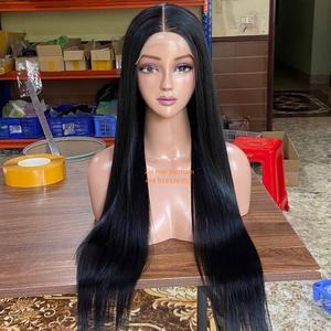 วิกผมแท้แบบขายส่ง วิกผมเวียดนามแบบไม่ต้องใช้กาว วิกผมแบบมีเชือกผูกด้านหน้า ผมตรงแบบธรรมชาติ ผมหยิกแบบธรรมชาติ - Product Image 2