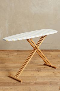 Traditional Wooden Ironing <b>Table</b> For Household Laundry <b>Activities</b> With Comfortable Working Height Design - Product Image 1