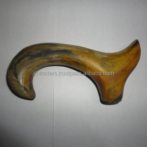 Canne de marche en corne de buffle - 100% naturelle, écologique, faite à la main, de haute qualité, longueur réglable, design moderne - Product Image 6