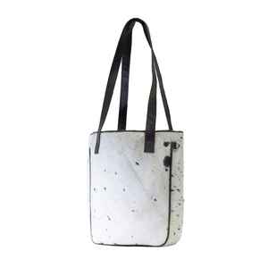 Bolso Tote de Cuero Genuino con Pelo de Vaca, Moderno, para Mujer, con Cierre Abierto, Multifuncional, de Verano, Premium, LHTB-0096 - Product Image 1