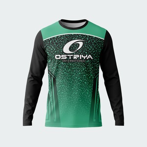 High Quality full Sleeve Sublimated <b>Soccer</b> Jersey Custom Colors 100% Polyester Breathable Quick Dry Crew Neck Front Logo Custom - Product Image 4