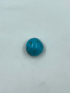 Round Turquoise Gemstones with Rich Blue Color 12MM 7.07Cts From India Exporter for Jewelry Making - Product Image 5