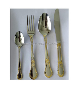 Accent Luxury Designer Silver Ware Ensemble de couverts en métal acier inoxydable pour mariage dans toutes les tailles pour l'exportation - Product Image 3