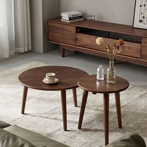 Mesa de centro rústica de madera diseñada para añadir calidez, carácter y funcionalidad a las salas de estar - Product Image 4