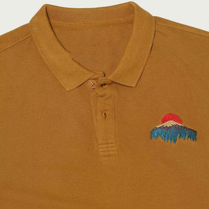 Camisas de Lona 100% Algodón para Hombre, Bordadas, Manga Corta, Cuello en Contraste, Secado Rápido, Estilo Casual, Alta Calidad - Product Image 6