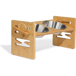 Soporte Elevado para Comedero de Mascotas de Madera de Mango - Hecho a Mano, Venta al Por Mayor - Product Image 2