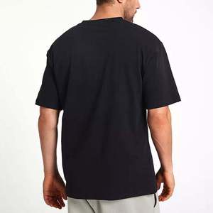 T-shirt en coton pour homme, doux, respirant, col rond, manches courtes, léger, décontracté, à porter tous les jours, confortable pour l'été - Product Image 2