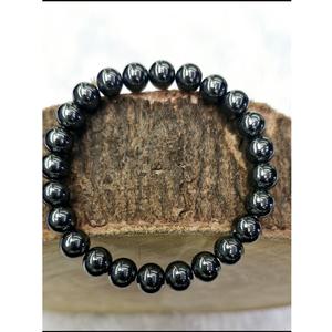 Bracelet en hématite original pour adultes unisexe, directement de l'usine, pour la clarté mentale et la concentration, au prix export. - Product Image 1