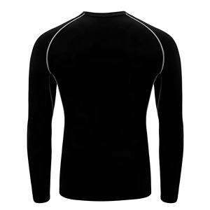 Camiseta de Algodón de Alta Calidad para Hombre, Corte Regular, Manga Larga, Diseño sin Cuello, Tejido Cómodo, Ropa Masculina al por Mayor - Product Image 6