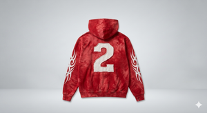 Sweat-shirt à capuche personnalisé pour homme, imprimé en relief, streetwear, respirant, décontracté, grandes tailles 6XL, fabricant OEM ODM en gros - Product Image 2