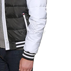 Veste matelassée streetwear légère de bonne qualité pour hommes, nouveau style, vente chaude, veste d'hiver matelassée pour hommes - Product Image 6