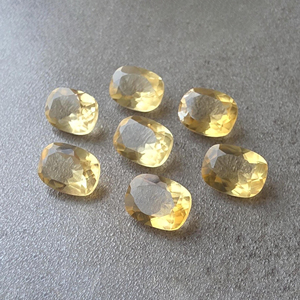 Natural Citrine Faceted Cut Rectangle <b>Cushion</b> Shape Calibrated Loose Gemstone - Product Image 5