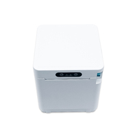 Imprimante thermique POS Brightek WH-P21 80 mm avec coupe-papier automatique, sortie papier avant, noir et blanc, multi-interfaces, prise en charge des codes-barres 1D/2D, en stock