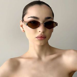 Trending Fancy Modern Retro Rhomboid High-grade Sunglasses Sunblock Sunglasses High Quality Wholesale Uv400 Metal <b>Frames</b> - Product Image 1