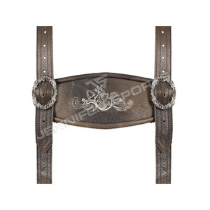 Dernier design – Short bavarois pour homme en cuir de vachette véritable, taille haute, respirant et écologique, style vintage - Product Image 5