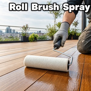 Wear Resistant <b>Waterproof</b> Wood Protective Coating Low VOC For Outdoor Deck Terrace Floor 1K UV Resistant Eco Friendly - Product Image 4
